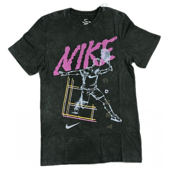 CAMISETA NIKE COURT OC DRI-FIT - LAVAGEM CINZA CAMISETA NIKE COURT OC DRI-FIT - LAVAGEM CINZA